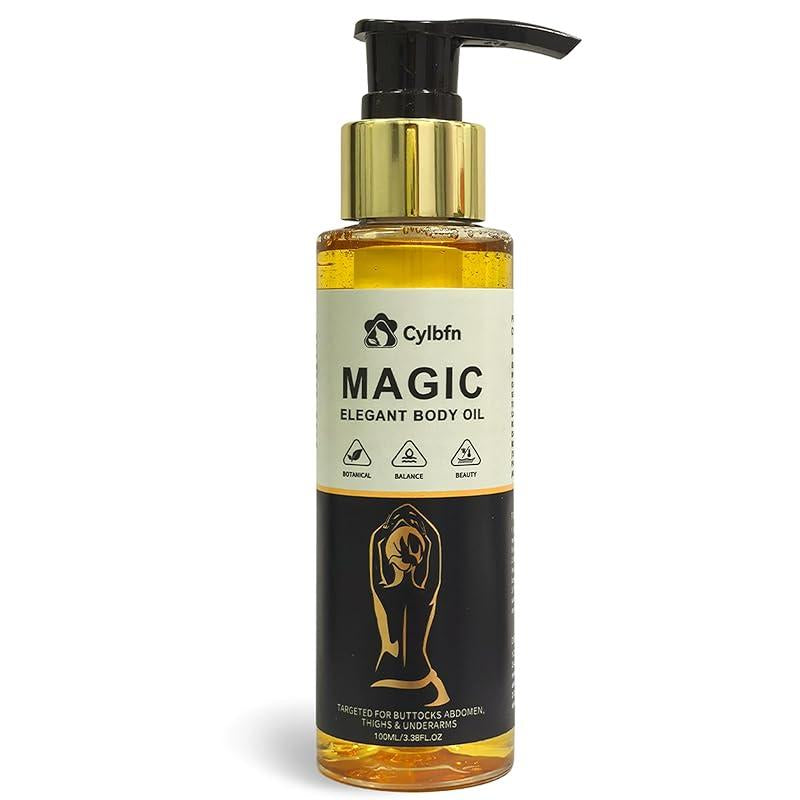 Magic Body Firming Oil – Hydrating Shower Oil & Skin so Soft Treatment with Magic Body Oils – Firming Body Lotion Alternative for Arms, Chest, Thighs – Infused with Vitamin E, Rosehip & Almond Oils