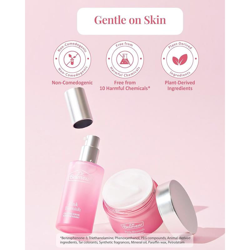 Dr. Belmeur - Pink Blemish Calming Serum 50Ml | HEAL, SOOTHE & BRIGHTEN BLEMISHES