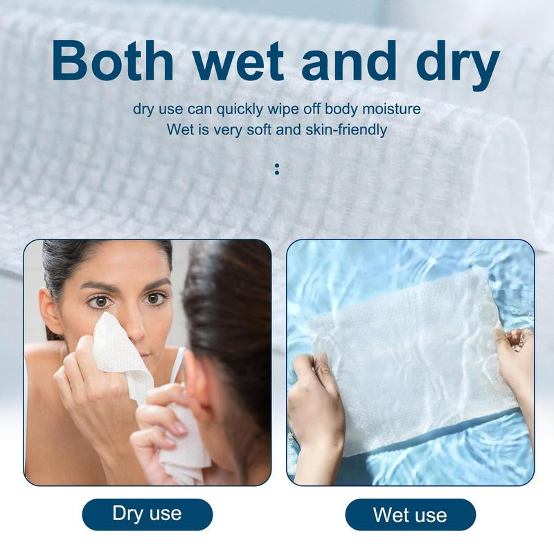 Disposable Face Towels 40pcs Box – Thick, Soft, Hygienic Facial Cleansing Wipes for Sensitive Skin