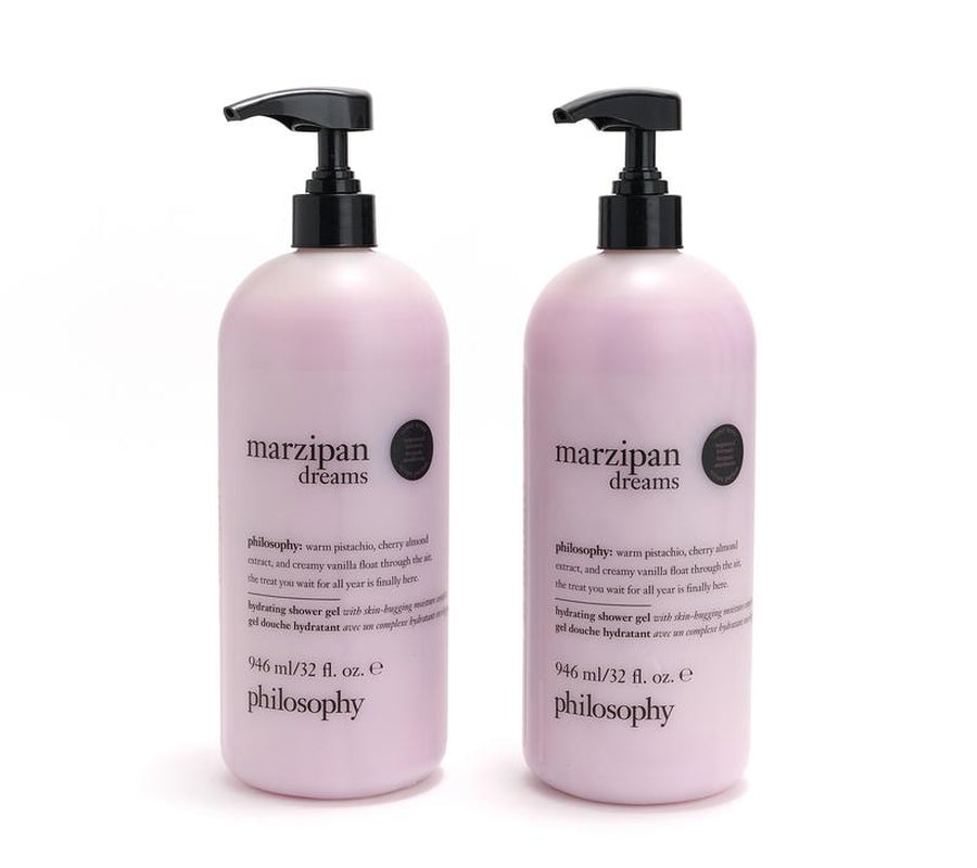 Philosophy Supersize Holiday Treats Shower Gel Duo 32oz – 3-in-1 Shampoo, Bubble Bath & Body Wash (Choose Scent)