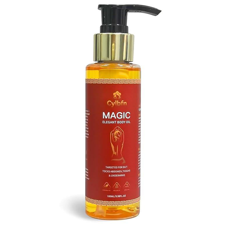 Magic Body Firming Oil – Hydrating Shower Oil & Skin so Soft Treatment with Magic Body Oils – Firming Body Lotion Alternative for Arms, Chest, Thighs – Infused with Vitamin E, Rosehip & Almond Oils